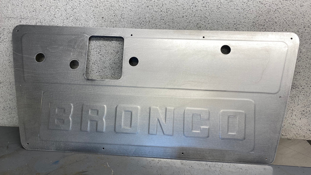 1968-77 Bronco Door Panels (block letter)